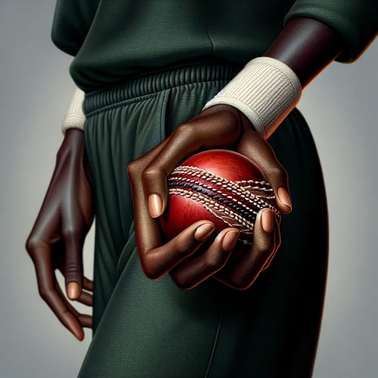 Seam bowling grip