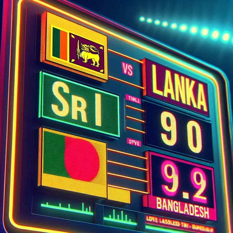 Sri lanka bangladesh score
