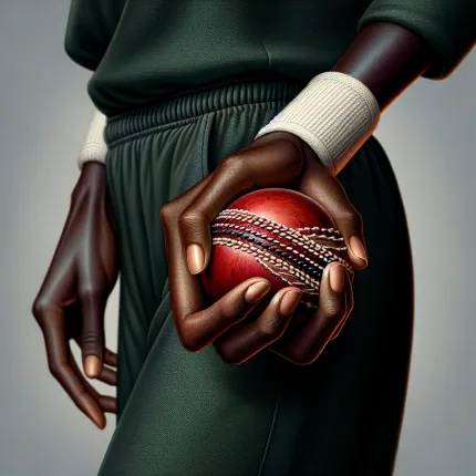 Seam bowling grip