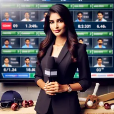 Female cricket anchor