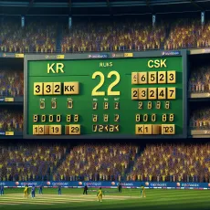 Kkr csk live score